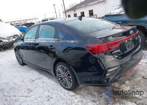 2021 Kia Forte Gt z USA, uszkodzony, nr VIN 3KPF44AC9ME396103